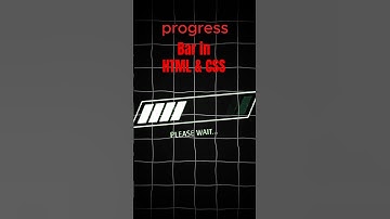 Create a Progress Bar with HTML & CSS in Minutes! 📊✨
