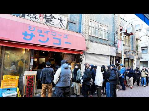 A ramen shop in Tokyo, Japan Unlimited Noodle Refills - Japanese Street Food