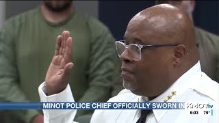 Michael Frye sworn in as new Minot Police Chief