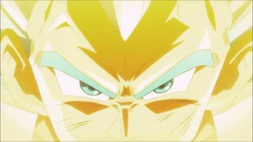 Vegeta SSJ Blue Final Explosion vs Hakaishin Toppo