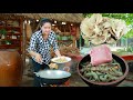 Yummy Mushroom Cook shrimp and pork for my recipe - Cooking with Sros