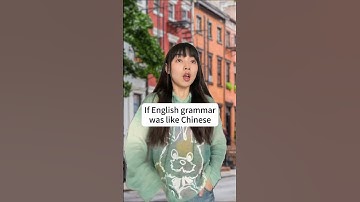 If English grammar was like Chinese @talktomeinkorean