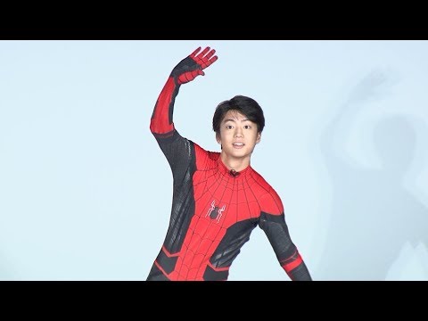 伊藤健太郎、スパイダーマンスーツで登場