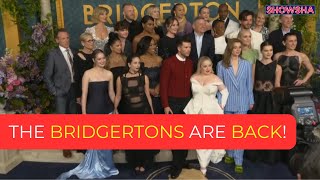 The 'Bridgerton Brigade' Looks Gorgeous As They Attend The Show's Season 3 World Premiere I WATCH