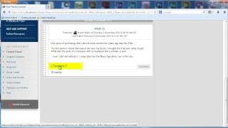 Using the Journal Tool (CDU) Submitting An Assignment In Learnline Cdu