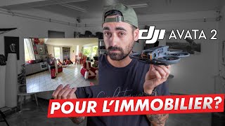 DJI Avata 2 pour l'immobilier | vol dans une maison | vaut-il la peine ?