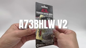 AGFRC A73BHLW V2 40KG High Torque Brushless Waterproof Programmable RC Digital 1/10 Scale Servo