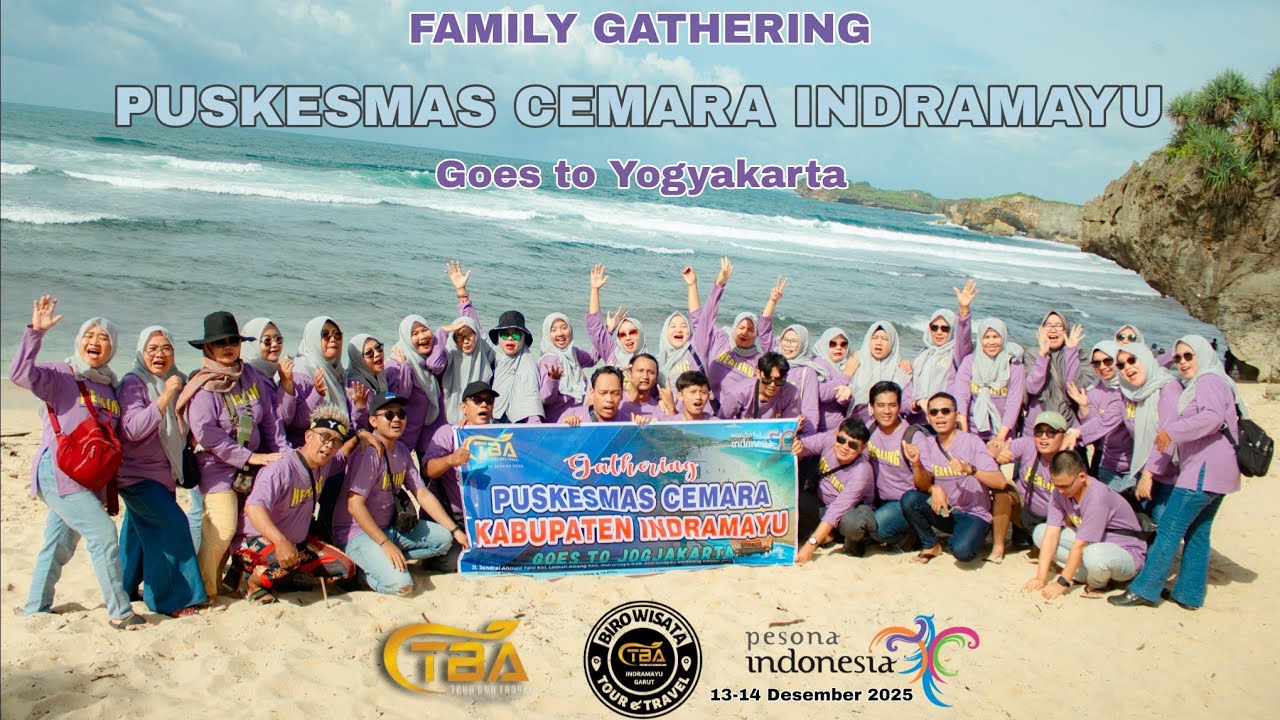 Family Gathering Puskesmas Cemara Indramayu Goes to Yogyakarta 14-12-25 With TBA Tour and Travel 