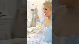 Cinderella#disneyprincess #disneycosplay #cinderella #cinderelladress #cosplay #princess #cute