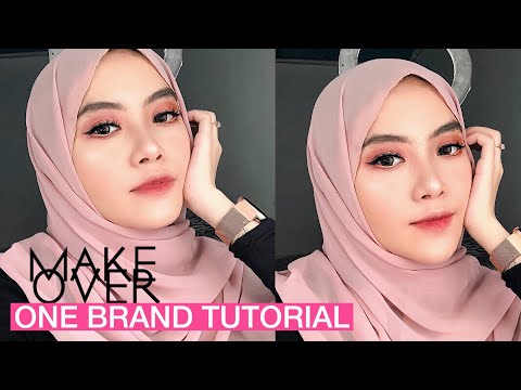MAKEOVER ONE BRAND MAKEUP TUTORIAL - Shafira Eden