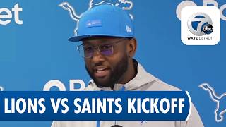 Detroit Lions prepare to open season against Saints