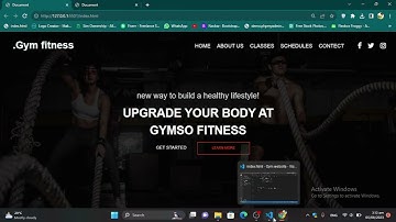 How To Create Gym Website Using HTML & CSS In Hindi and Urdu || part 1