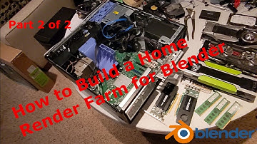 Render Farm Setup Tutorial for Blender | Part 2 of 2 - Configure Windows and Blender for Rendering