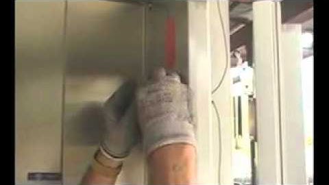 Replacing a Walk In Freezer Door Heater Wire