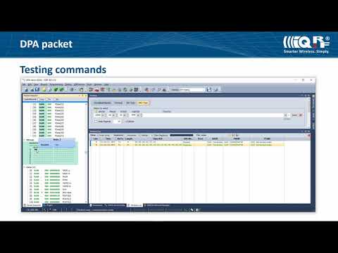 Tutorial for manufacturers 05: Control the IQRF Network