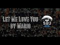 Let Me Love You by Mario | Texas Southern “Ocean of Soul” Marching Band and Motion 22 | vs jsu