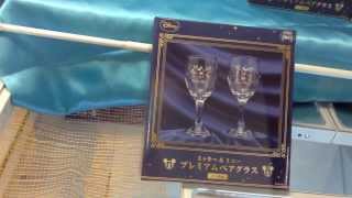 ディズニー　UFOキャッチャー＆クレーンゲーム　ミッキー＆ミニープレミアムペアグラス　チャレンジ編　【片アーム寄せ設定】