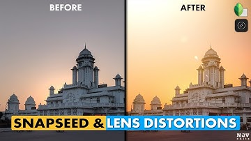Create Artificial Lighting in Snapseed and Lens Distortions (free app) | Android | iPhone