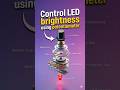 Control LED Brightness Using Potentiometer #arduino #servo #ultrasonicsensor  #electronicsproject