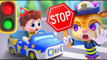 Baby Learns Traffic Rules | Safety Rules for Kids | Nursery Rhymes & Kids Songs | BabyBus