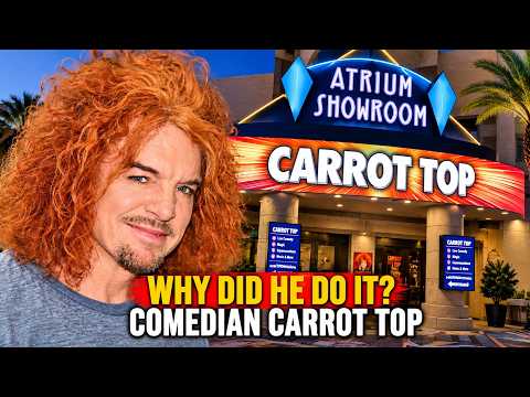 Why did he attempt suicide? Comedian Carrot Top Biography | Family, Career, Struggle & Net Worth!