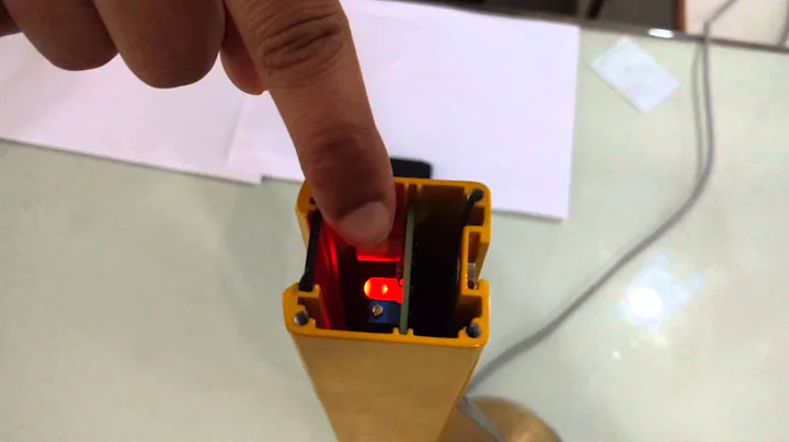 safety light curtain- Settings for sensing range