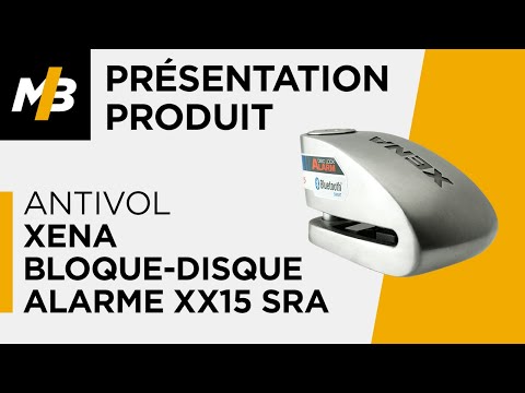 antivol Xena bloque-disque avec alarme XX15 SRA : présentation vidéo !