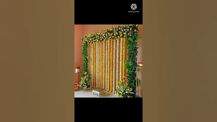 Haldi Ceremony Decoration Ideas 💡