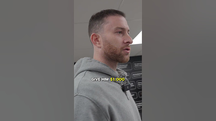 Just give him a $1,000