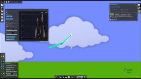 Algodoo   Double Pendulum    Chaos Theory بندول مزدوج ونظرية الفوضى