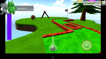 Android Cartoon Mini Golf Game 3D