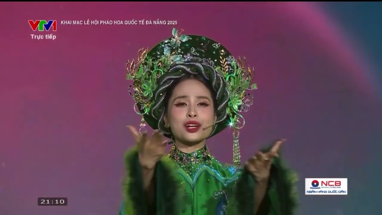 CÔ ĐÔI THƯỢNG NGÀN - Ca nương Kiều Anh | Lễ hội Pháo hoa Quốc tế Đà Nẵng 2025