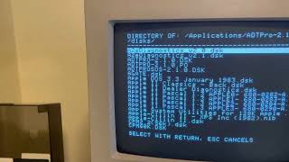 Creating a Merlin Assembler disk for my Apple iie using ADT Pro