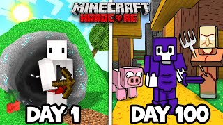 Download Lagu I Survived 100 Days in a BROKEN Minecraft MP3