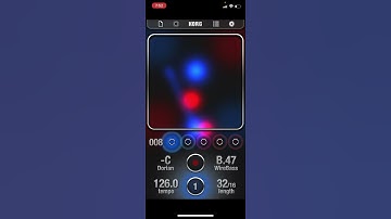 Korg Kaossilator in motion