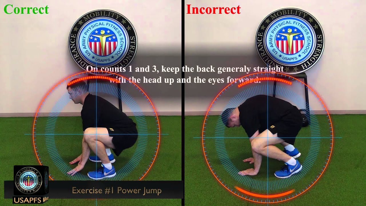 CONDITIONING DRILL EXERCISE 1 POWER JUMP YouTube