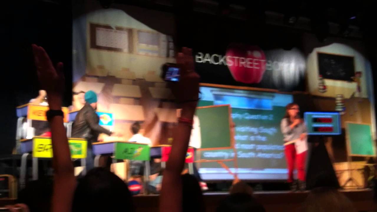 BSB Cruise 2013 Are You Smarter Than A Backstreet Boy