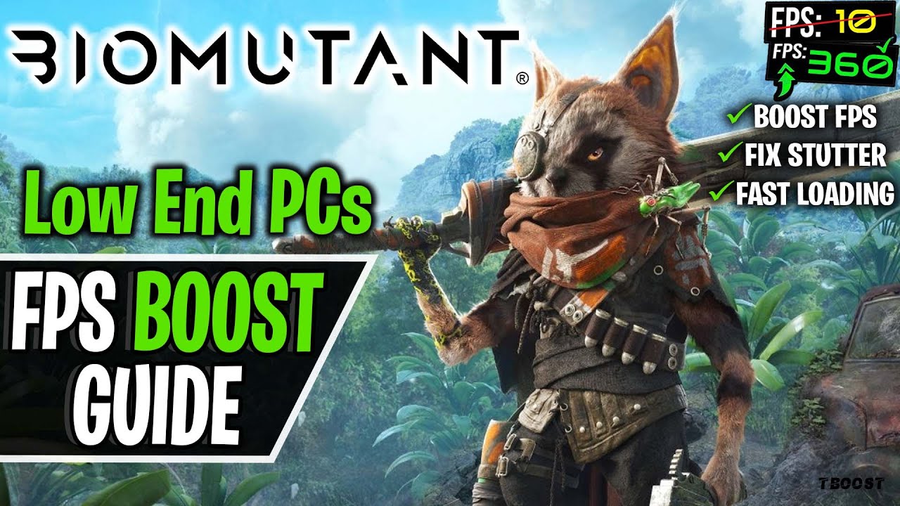 Biomutant: How to improve and fix frame rate drops, stuttering, and lag -  GameRevolution