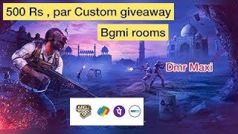 BGMI LIVE CUSTOM ROOM | BGMI CUSTOM ROOM LIVE | UC GIVEAWAY FREE | PUBG MOBILE LIVE