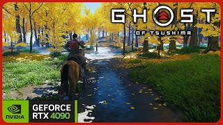 Ghost of Tsushima RTX 4090 Max Settings PC Gameplay