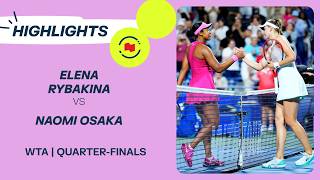 ELENA RYBAKINA VS NAOMI OSAKA | NATIONAL BANK OPEN | TORONTO | #NBO26
