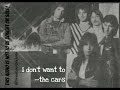 The Cars: &quot;I Don&#39;t Want To&quot; (Elliot Easton on vocals)