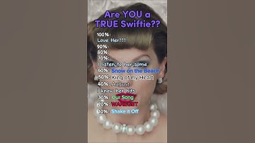 Only TRUE Swifties Would Know pt3! #swifties #taylorswift #music