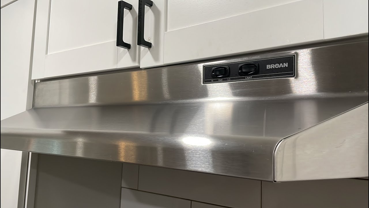 Broan NuTone Under Ducted Range Hood REVIEW YouTube