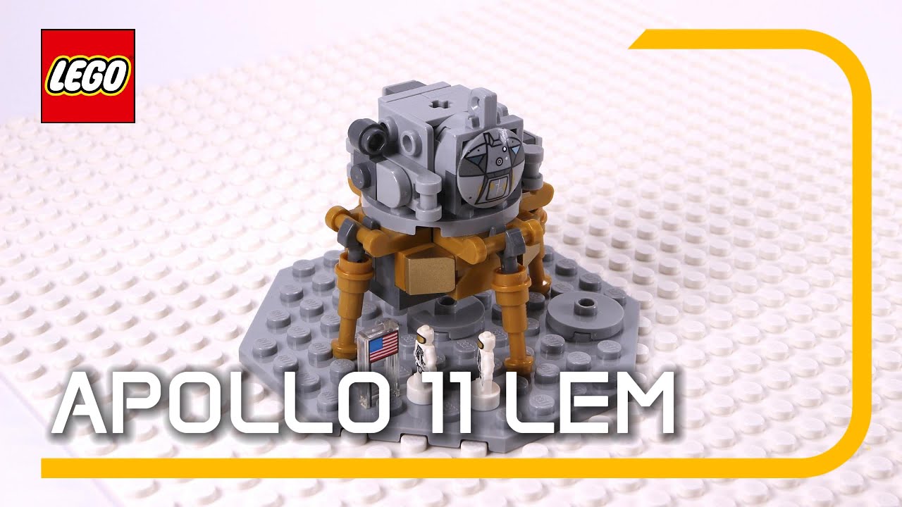 Lego Apollo Module LEGO Apollo Lunar Module | 92176 | Speed build #lego #stopmotion # ...