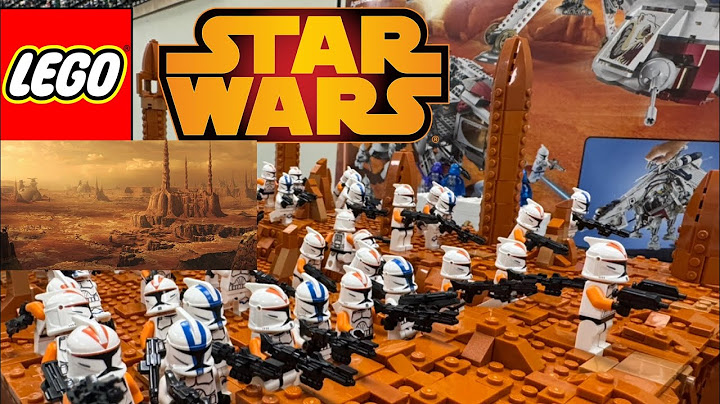 LEGO STAR WARS MOC - REPUBLICBRICKS GEONOSIS REVIEW