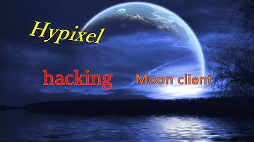 Hypixel hacking Moon client!