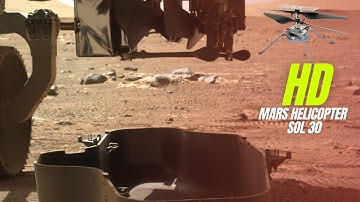 Mars  Perseverance dropped Helicopter Ingenuity’s debris shield | sol 30