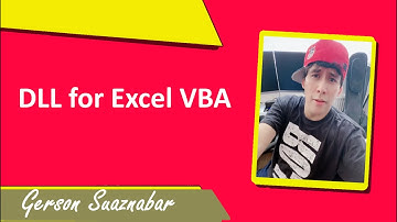 DLL for Excel VBA