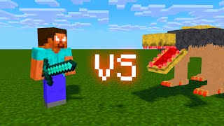 Herobrine Vs Scp-682 - Fight Animation
